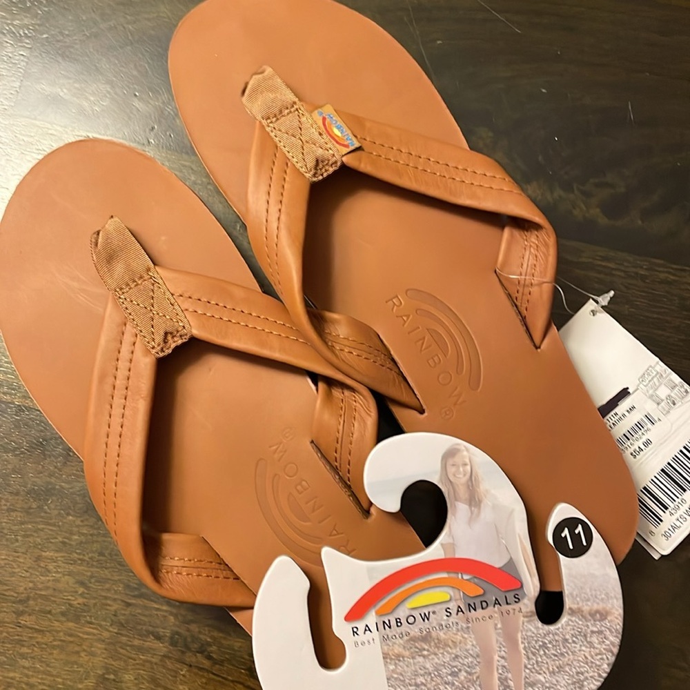 Rainbows wide strap Tan - Picture 10 of 11